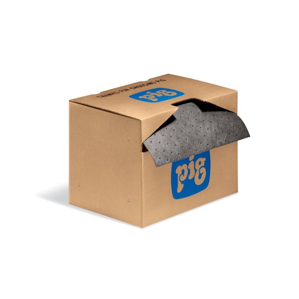 PIG Absorbent Mat Roll in Dispenser Box 15" x 75"