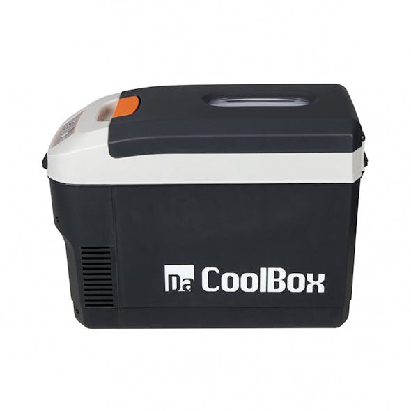 Koolatron - Fun Kool 26-Quart 12V Portable Cooler - Gray/Red