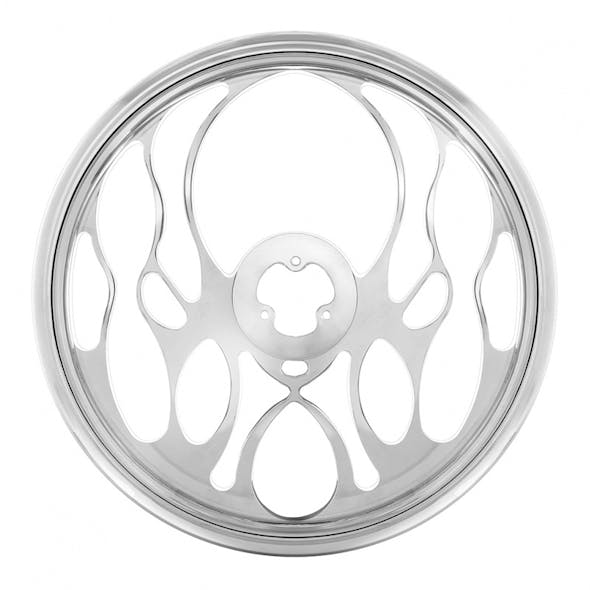 18" Blaze Billet Style Steering Wheel - Chrome