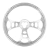 18" Chopper Style Steering Wheel - Chrome