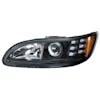 Projector Headlights With Amber LED Marker Light & Dual Function LED Glow Light - Driver Side