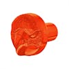 Vibrant Colored Eagle Air Valve Knob - Cadmium Orange Tilt