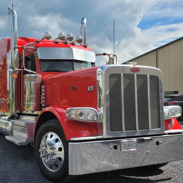 Peterbilt 379, 388, 389 Straight Visor EX1