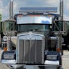 Kenworth Straight Visor For Flat Or Curved Windshields On Truck