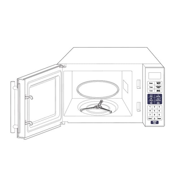 Whirlpool Countertop Semi-Truck Microwave Oven