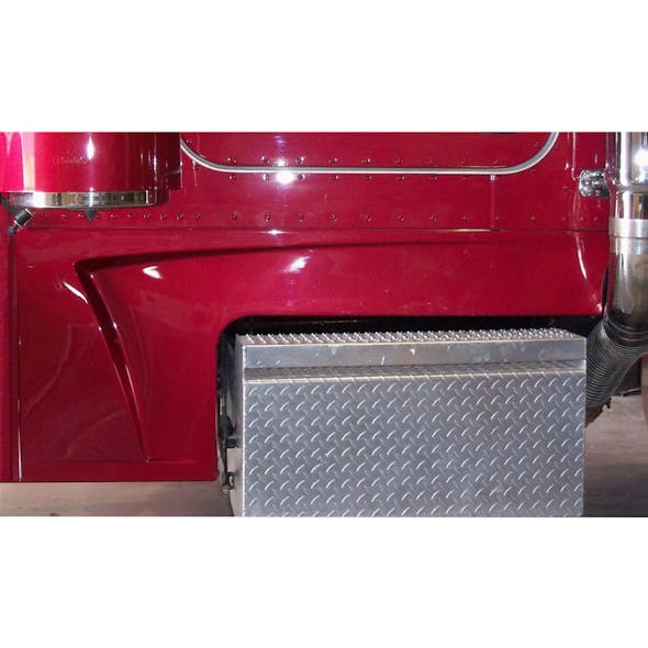 Peterbilt 379 Fiberglass  8" Cab And Cowl Panels With Scoop