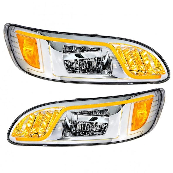 Peterbilt 386 387 LED Headlight Turning 
