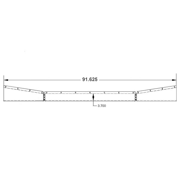 Kenworth T880 Set Back Axle Tapered Under Bumper Bar By RoadWorks