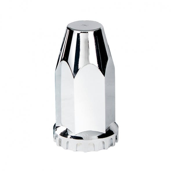 60 Pack Chrome Super Spike Nut Covers Single View