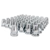 60 Pack Chrome Original Nut Covers