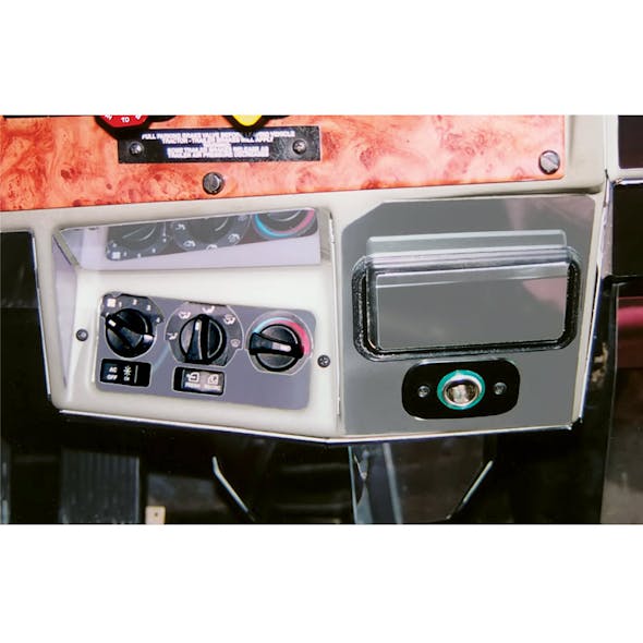 Peterbilt Stainless Steel Ash Tray And Lighter Trim