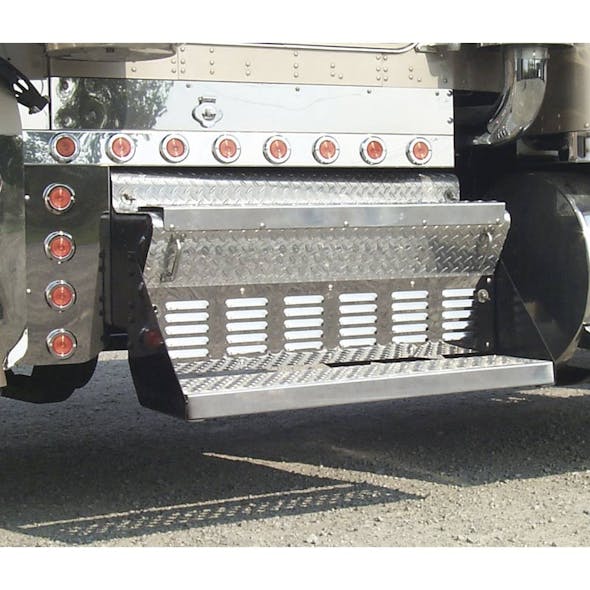 Kenworth W900L Aero Cab Kick Panels Non Aero cab