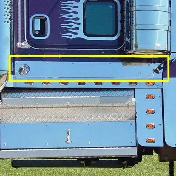 Kenworth W900L Aero Cab Kick Panels