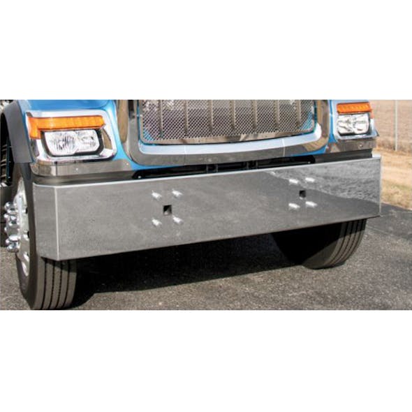 International 9900I 9900IX HX520 Stainless Steel Bumper By Roadworks Front