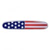 Freightliner Chrome Die Cast Flag Emblem USA