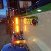 Peterbilt Donaldson Front Backlit Air Cleaner Bars On Truck Front