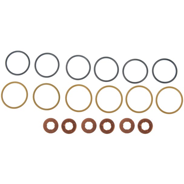 Fuel Injector O-Ring Kit Top View