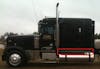 Freightliner Classic 70" Sleeper Panels On Truck