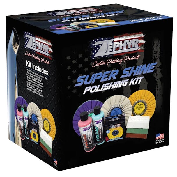 Zephyr Super Shine Polishing Kit (Box)