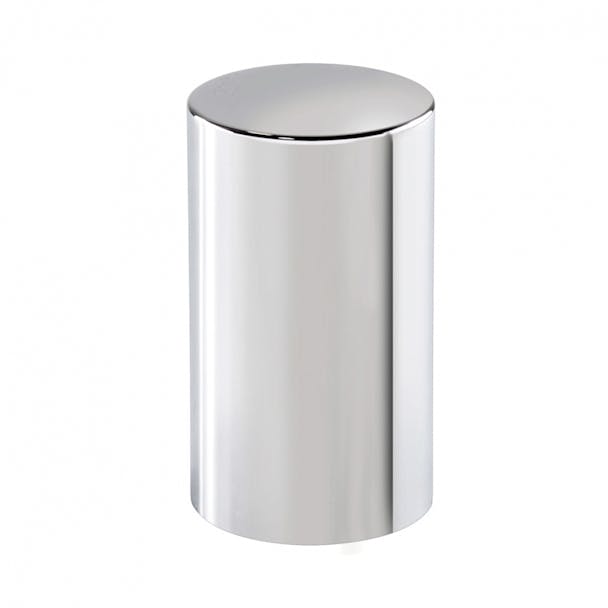Chrome 33mm Push On Cylinder Nut Cover