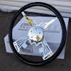 18" Chrome Hawkeye Steering Wheel Far View