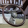 18" Dark Wood Hawkeye Steering Wheel Far View