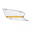 Chrome Air Intake Grill 24 GLO LED Amber Lens Passenger