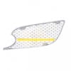 Chrome Air Intake Grill 24 GLO LED Clear Lens Driver Side