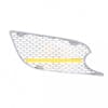 Chrome Air Intake Grill 24 GLO LED Clear Lens Passenger Side