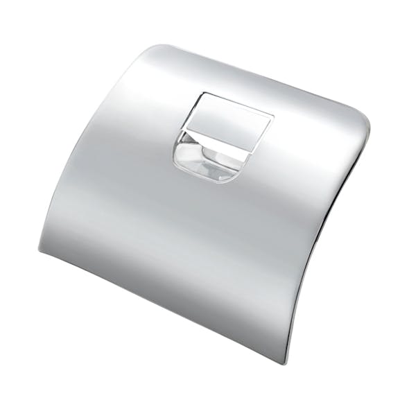 Freightliner Cascadia Chrome Glove Box Cover - Side View
