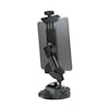 Heavy Duty Tablet Dock Pro Metal Clamp Holder - Shown With Tablet