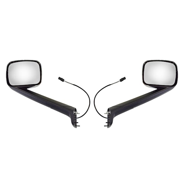 Freightliner Cascadia 2018+ Heated Chrome Hood Mirror