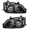 Kenworth T660 Chrome Full LED Headlights - Both Sides Off