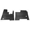 Kenworth W900 T800 T600 Minimizer Thermoplastic Floor Mat - Automatic Transmission With Passenger Seat Storage Box