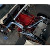 Kenworth W900L Chrome Air Intake Kit - On Truck