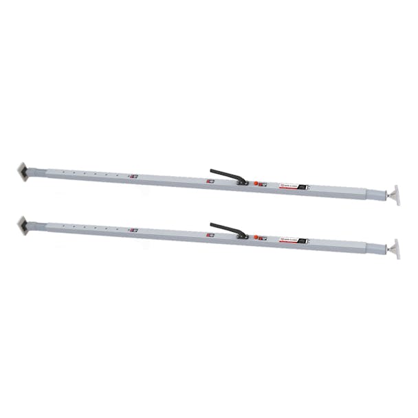 Save-A-Load SL-30 Heavy Duty Trailer Cargo Load Bar Pair - Fixed Ends