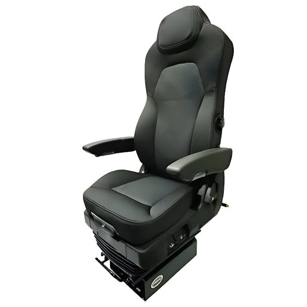 Prime TC200 Series Air Ride Suspension Cloth Truck Seat With Arm Rests