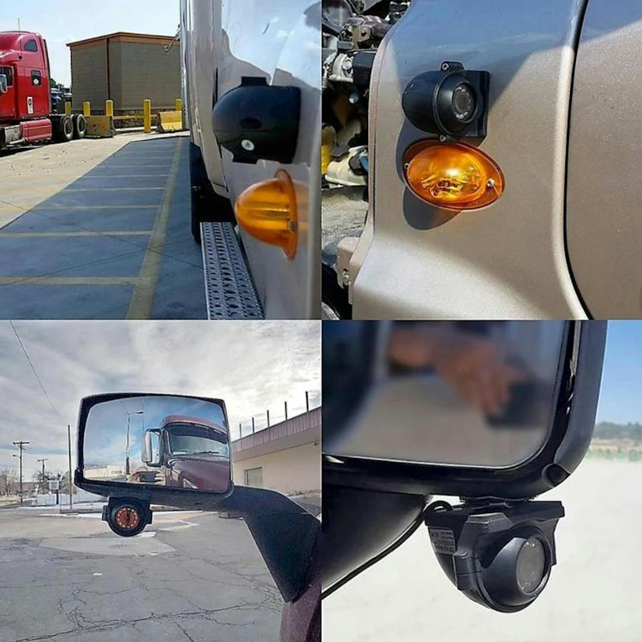 Semi Truck Dash Cam  YUWEI MDVR with GPS