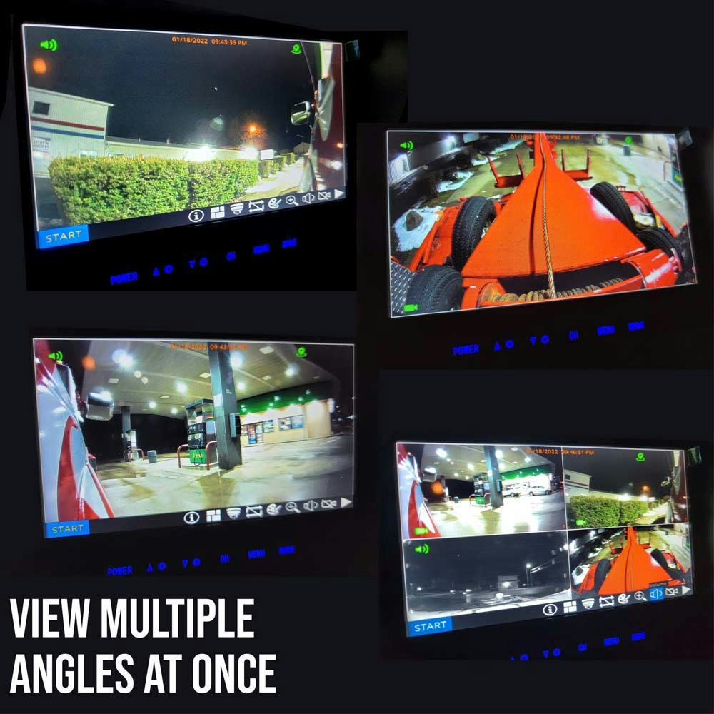 Universal Heavy Duty Live Stream MNVR Dash Cam With 4G WIFI GPS