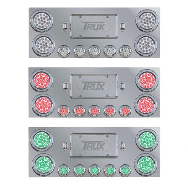 Rear Center Panel With Green/Red Dual Revolution LED Lights