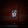 Freightliner Cascadia Chrome Cover Door Handle With 6 LEDs Red On Truck