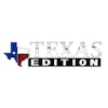 Chrome Plated Plastic Texas Edition Accent Emblem Normal Front View