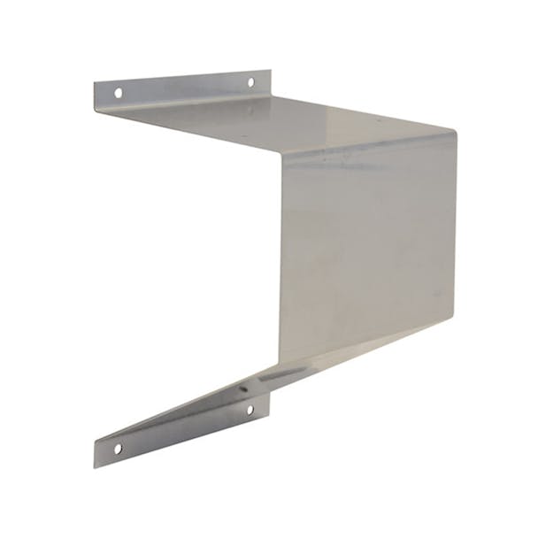 Stainless Steel Beacon Mount Bracket Front View
