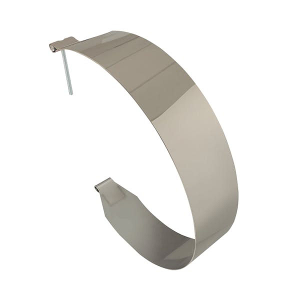 6" Fuel Tank Strap Pair For 23" or 26" Peterbilt Tanks - Side