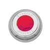 Chrome Tractor Trailer Air Brake Knob With Colored Diamond - Red