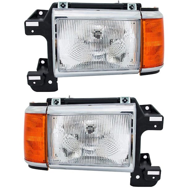 Ford F Series Bronco Headlight Assembly (Pair)