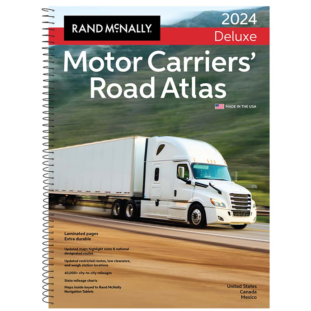 Rand McNally Deluxe Motor Carriers Road Atlas 2024 Raney S Truck Parts   2024 Deluxe Motor Carrier Road Atlas  36516.1695823943 