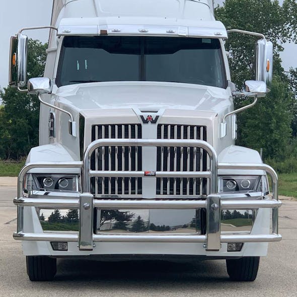 Western Star 5700 Ali Arc Bolt-On Grille Guard