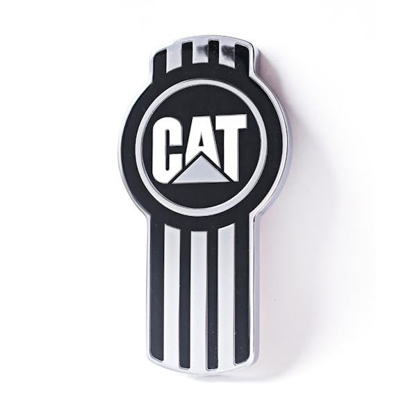 Kenworth Caterpillar Logo Emblem (Black & White)