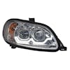 Freightliner M2 Projector Headlight Pair With LED Dual Function Sequential Light Bar - Passenger Side